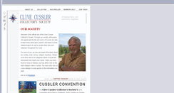 Desktop Screenshot of cusslersociety.com