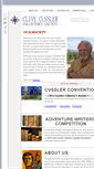 Mobile Screenshot of cusslersociety.com